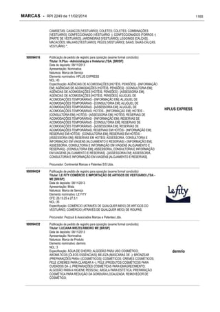 RPI - Marcas 2249 "Vervs Consultoria" 