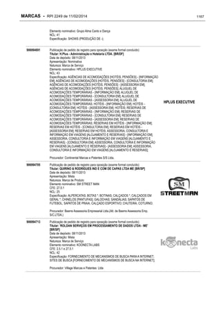 RPI - Marcas 2249 "Vervs Consultoria" 