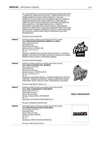 RPI - Marcas 2249 "Vervs Consultoria" 