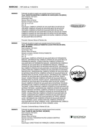 RPI - Marcas 2249 "Vervs Consultoria" 