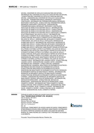 RPI - Marcas 2249 "Vervs Consultoria" 