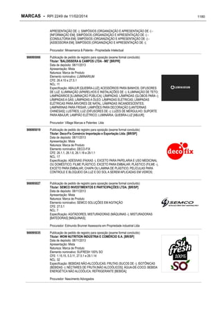 RPI - Marcas 2249 "Vervs Consultoria" 