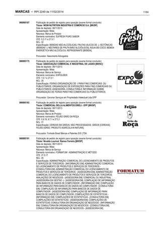 RPI - Marcas 2249 "Vervs Consultoria" 