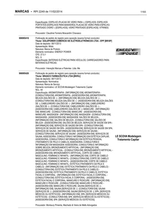 RPI - Marcas 2249 "Vervs Consultoria" 