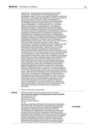 RPI - Marcas 2249 "Vervs Consultoria" 