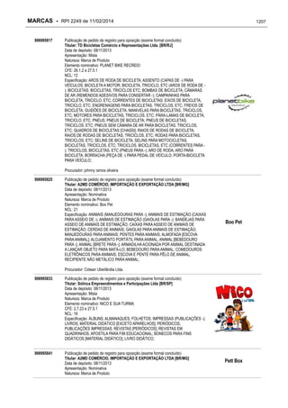 RPI - Marcas 2249 "Vervs Consultoria" 