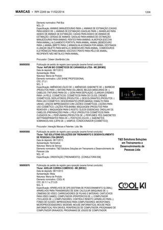 RPI - Marcas 2249 "Vervs Consultoria" 