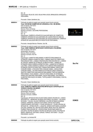 RPI - Marcas 2249 "Vervs Consultoria" 