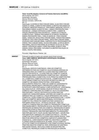 RPI - Marcas 2249 "Vervs Consultoria" 