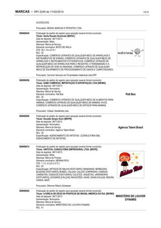 RPI - Marcas 2249 "Vervs Consultoria" 
