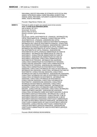 RPI - Marcas 2249 "Vervs Consultoria" 