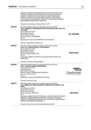 RPI - Marcas 2249 "Vervs Consultoria" 