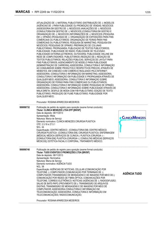 RPI - Marcas 2249 "Vervs Consultoria" 