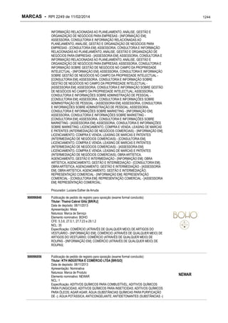 RPI - Marcas 2249 "Vervs Consultoria" 