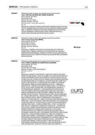 RPI - Marcas 2249 "Vervs Consultoria" 