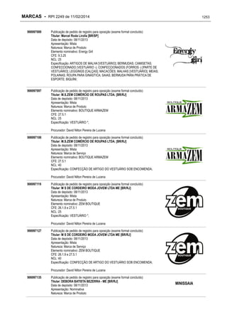 RPI - Marcas 2249 "Vervs Consultoria" 