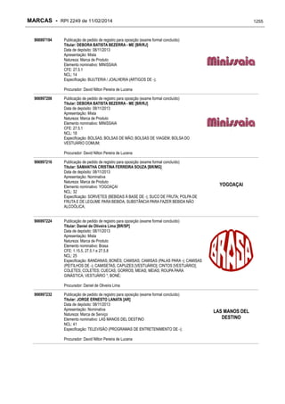 RPI - Marcas 2249 "Vervs Consultoria" 