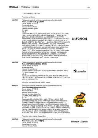 RPI - Marcas 2249 "Vervs Consultoria" 