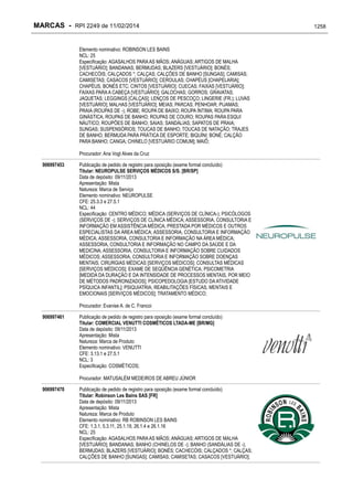 RPI - Marcas 2249 "Vervs Consultoria" 