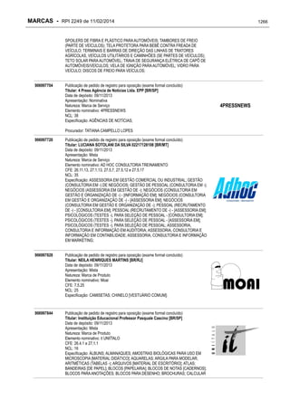 RPI - Marcas 2249 "Vervs Consultoria" 