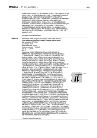 RPI - Marcas 2249 "Vervs Consultoria" 