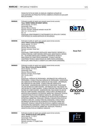 RPI - Marcas 2249 "Vervs Consultoria" 
