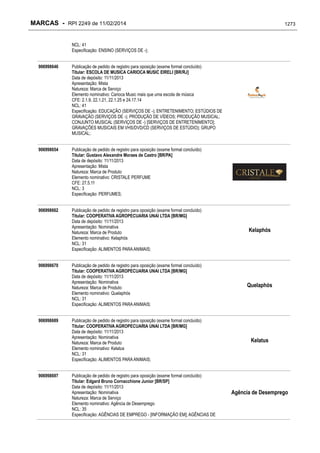 RPI - Marcas 2249 "Vervs Consultoria" 