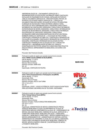 RPI - Marcas 2249 "Vervs Consultoria" 