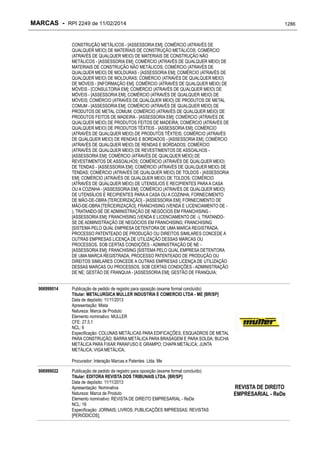 RPI - Marcas 2249 "Vervs Consultoria" 