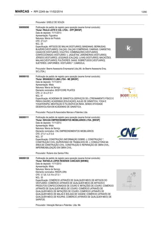 RPI - Marcas 2249 "Vervs Consultoria" 