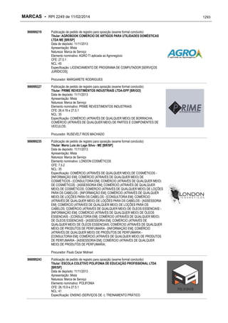 RPI - Marcas 2249 "Vervs Consultoria" 