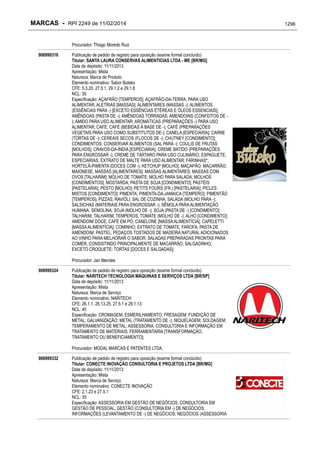 RPI - Marcas 2249 "Vervs Consultoria" 