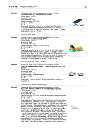 RPI - Marcas 2249 "Vervs Consultoria" 