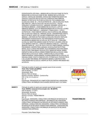RPI - Marcas 2249 "Vervs Consultoria" 