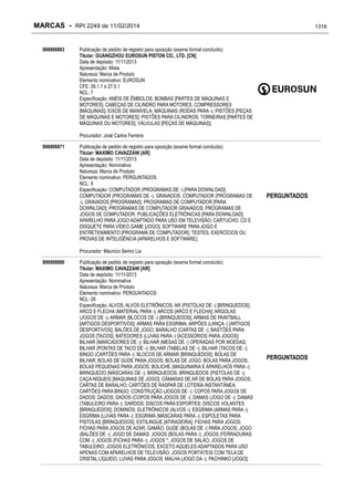 RPI - Marcas 2249 "Vervs Consultoria" 