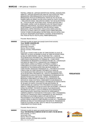 RPI - Marcas 2249 "Vervs Consultoria" 