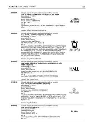 RPI - Marcas 2249 "Vervs Consultoria" 