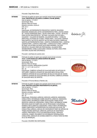 RPI - Marcas 2249 "Vervs Consultoria" 