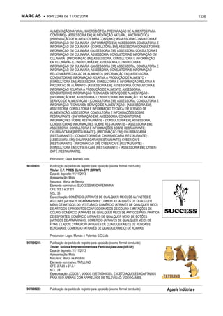 RPI - Marcas 2249 "Vervs Consultoria" 