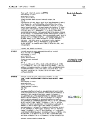 RPI - Marcas 2249 "Vervs Consultoria" 