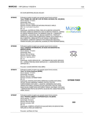 RPI - Marcas 2249 "Vervs Consultoria" 