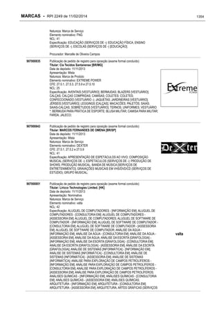 RPI - Marcas 2249 "Vervs Consultoria" 