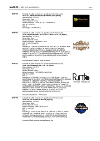 RPI - Marcas 2249 "Vervs Consultoria" 