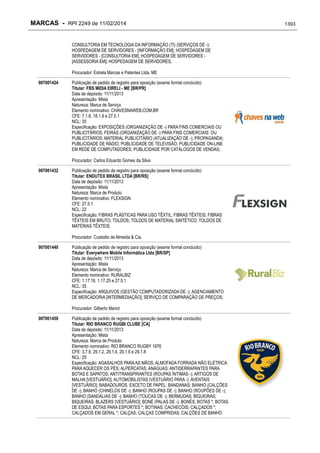 RPI - Marcas 2249 "Vervs Consultoria" 