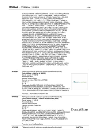 RPI - Marcas 2249 "Vervs Consultoria" 