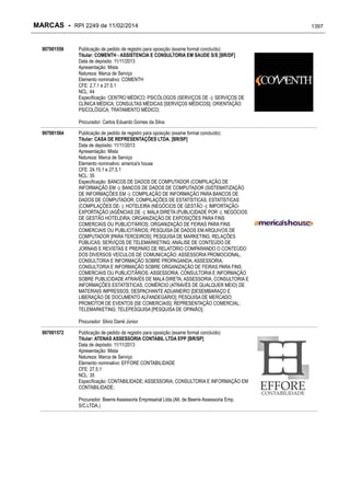 RPI - Marcas 2249 "Vervs Consultoria" 