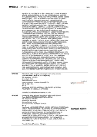 RPI - Marcas 2249 "Vervs Consultoria" 