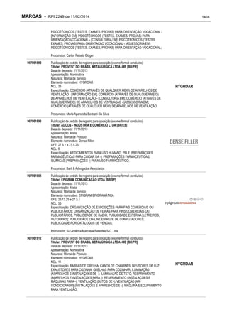 RPI - Marcas 2249 "Vervs Consultoria" 