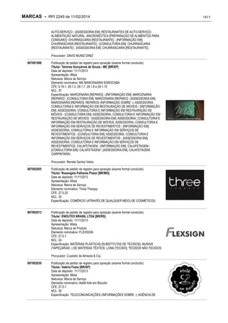 RPI - Marcas 2249 "Vervs Consultoria" 