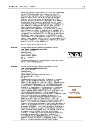 RPI - Marcas 2249 "Vervs Consultoria" 